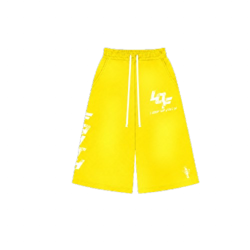 Yellow Sweat Shorts