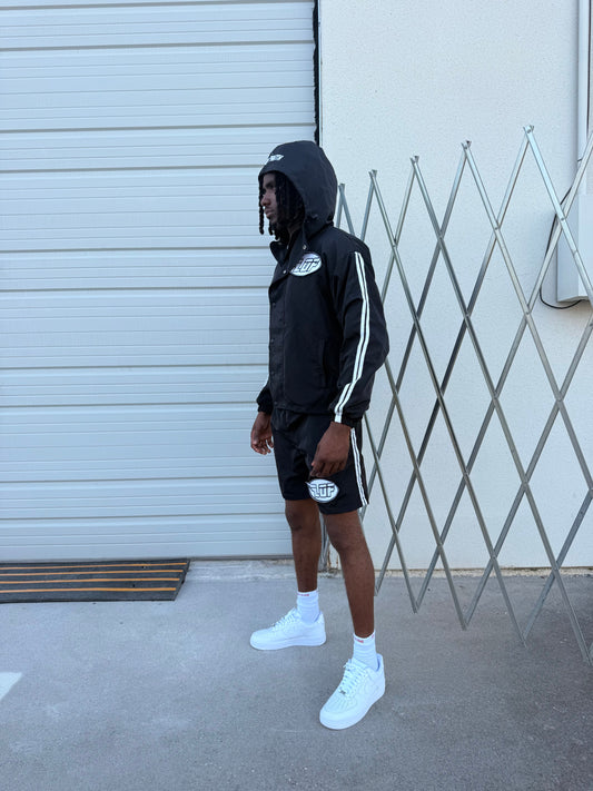 Black “Varsity” Summer Set