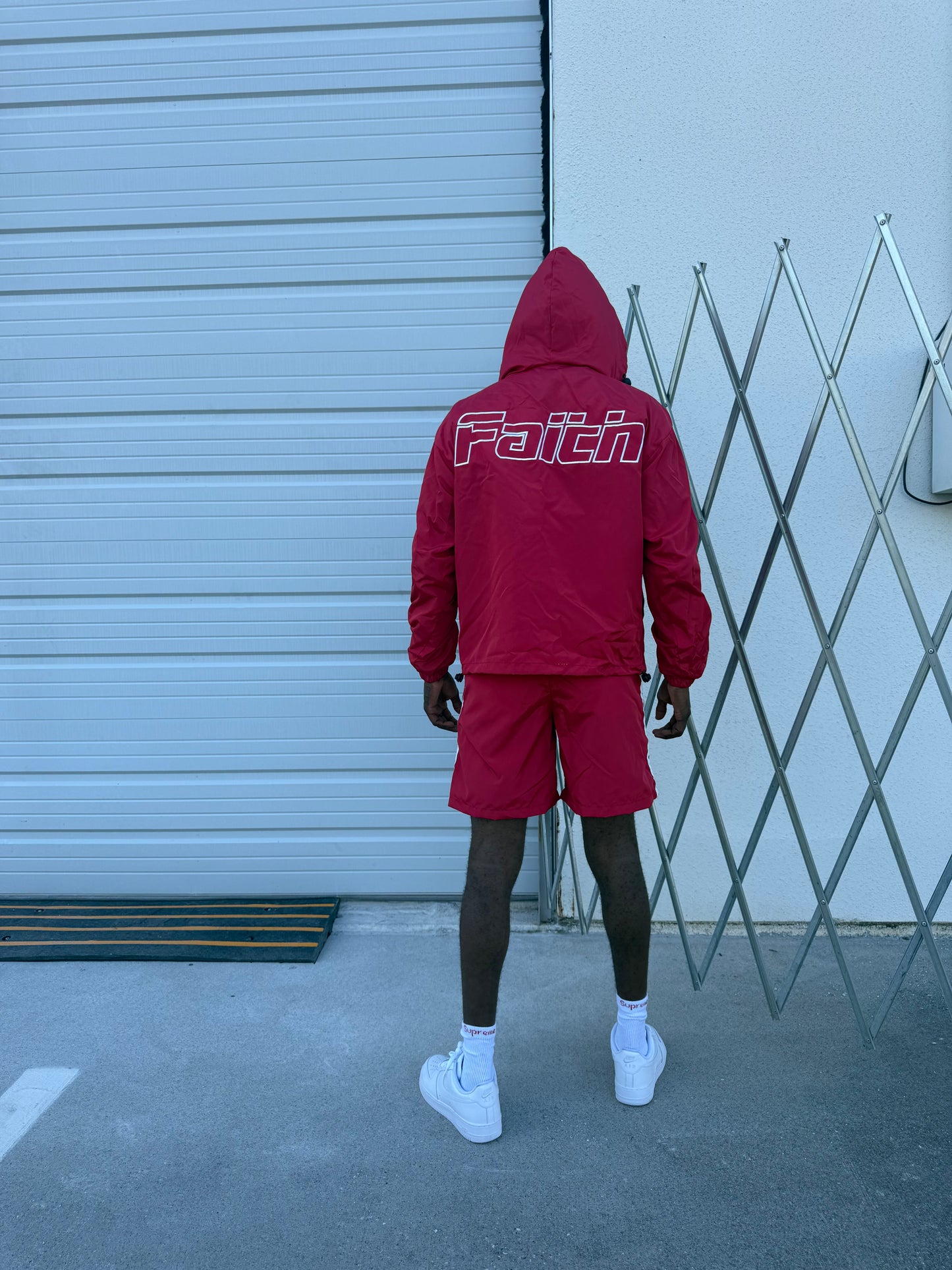 Red “Varsity” Summer Set