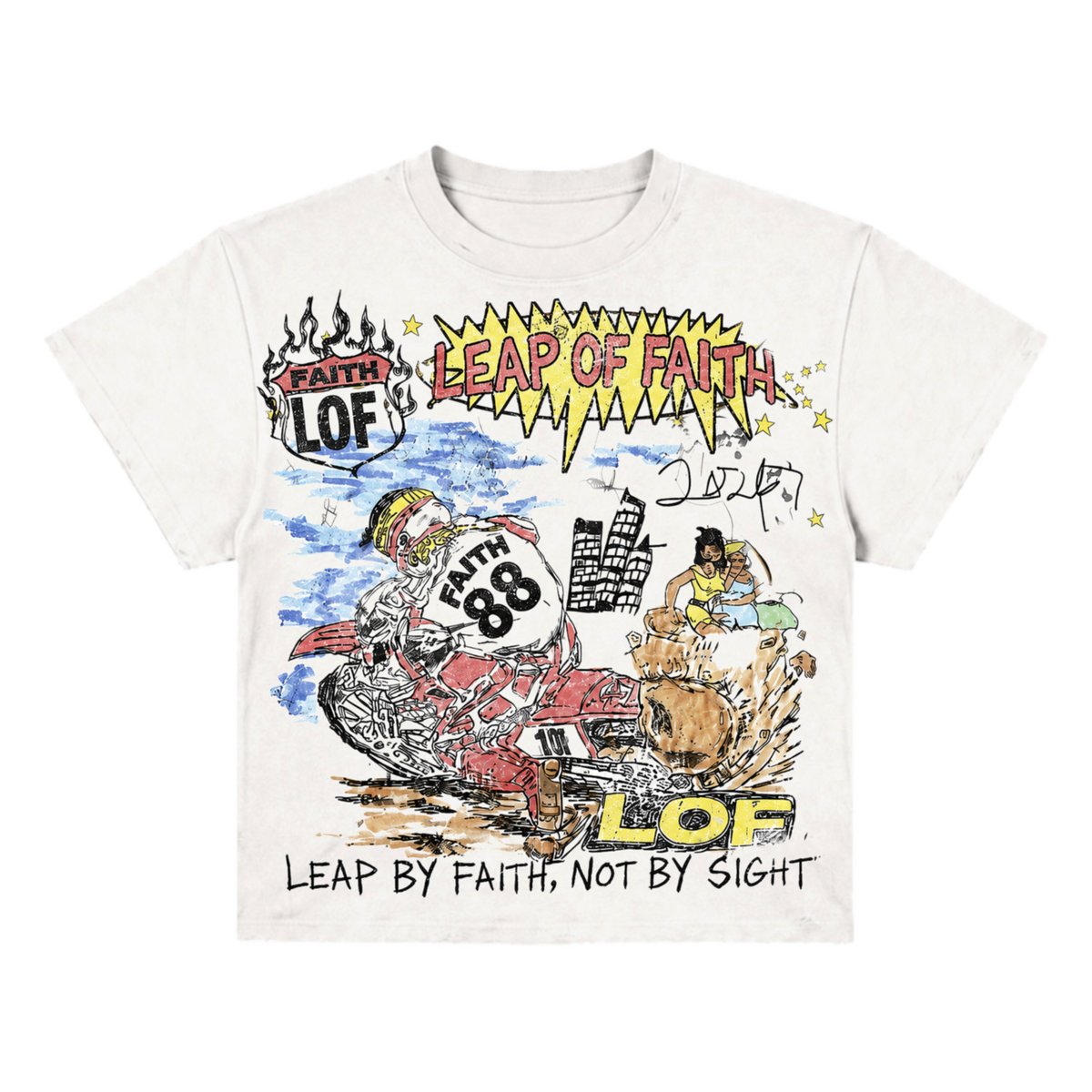 "Motorcross" tee